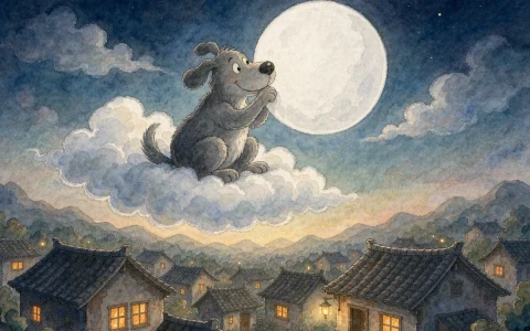 The Dog Who Swallowed the Moon: A Chinese Bedtime Story