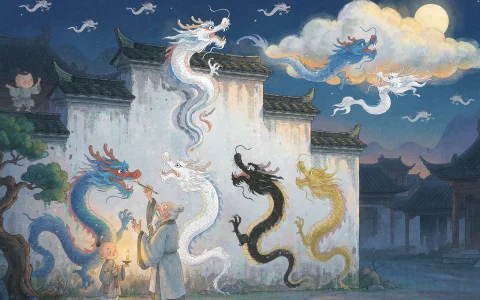 The Dragons on the Wall: A Chinese Bedtime Story