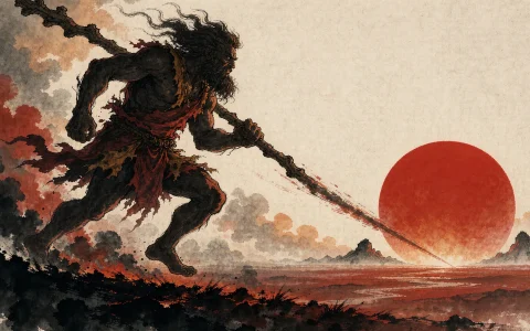 Kuafu Chases the Sun: A Chinese Myth of the Man Who Died Racing Daylight