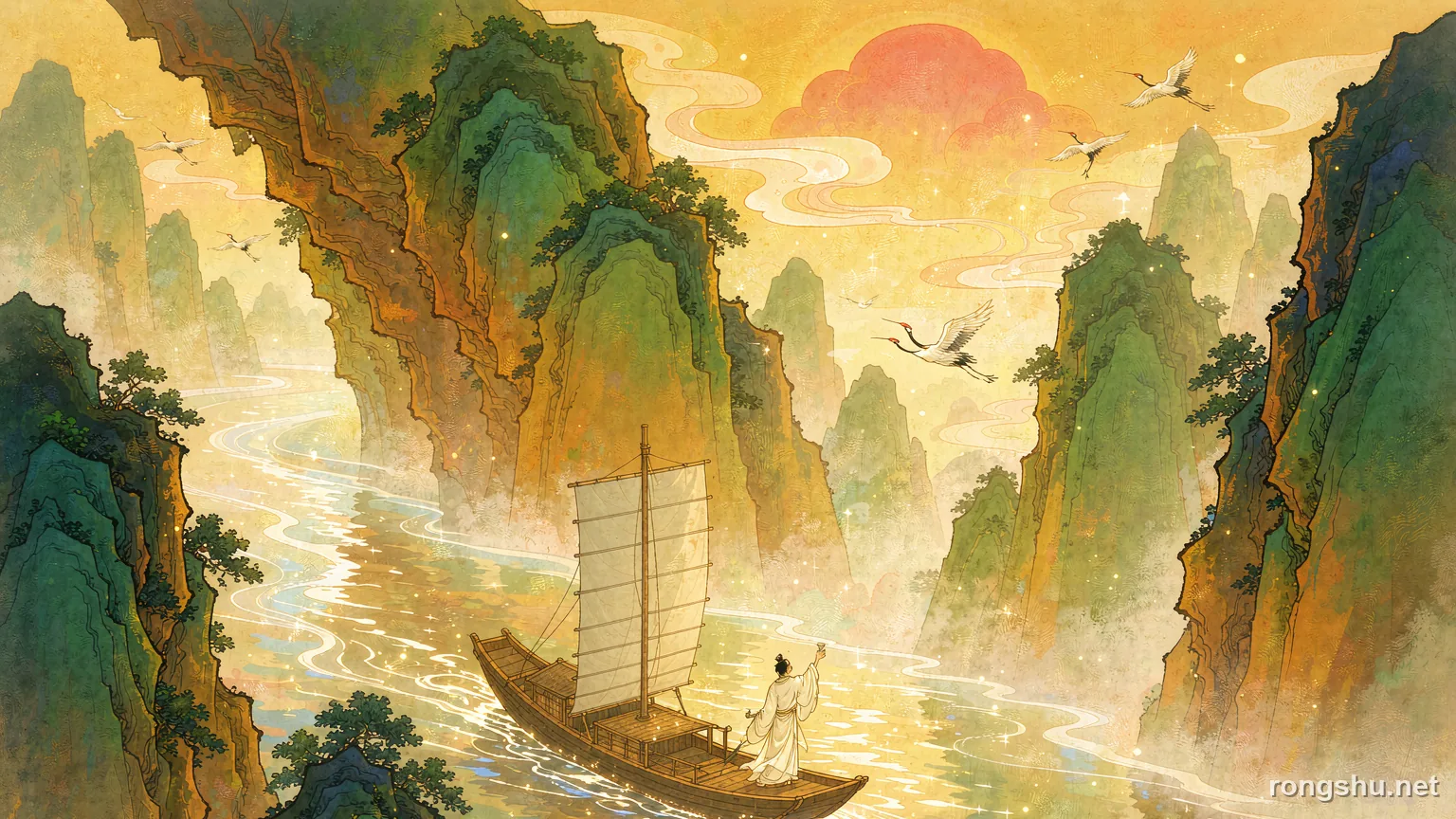 Li Bai - Chinese historical figure illustration