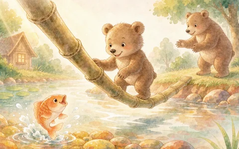 The Little Bear Crosses the Bridge: A Chinese Bedtime Story