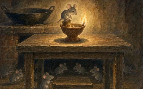The Little Mouse and the Lamp: A Chinese Bedtime Story
