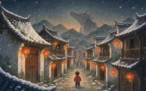 Nian and the Red Night: A Chinese Bedtime Story