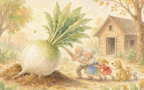 Pulling the Big Radish: A Chinese Bedtime Story