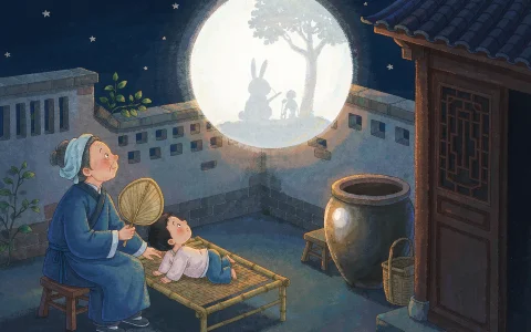 The Rabbit on the Moon: A Chinese Bedtime Story