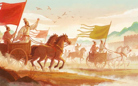 Retreat Three Marches: A Chinese Idiom Story