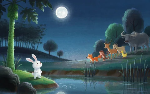 The Sound in the Pond: A Chinese Bedtime Story