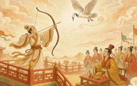 The Bird and the Twang of a Bowstring: A Chinese Idiom Story