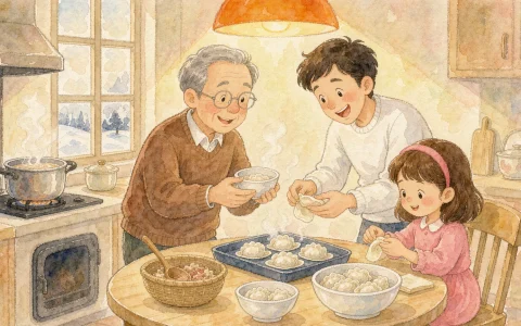 The Dumplings of the Winter Solstice: A Chinese Bedtime Story