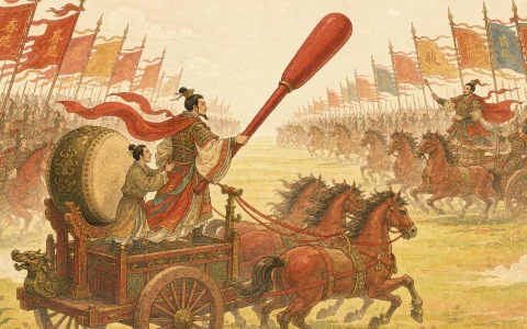 The First Beat of the War Drum: A Chinese Idiom Story