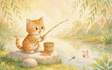 The Kitten Who Went Fishing: A Chinese Bedtime Story