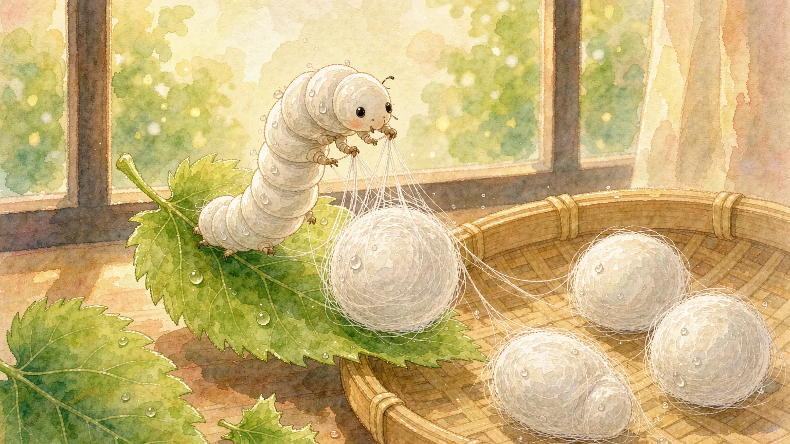 The Little Silkworm: A Chinese Bedtime Story