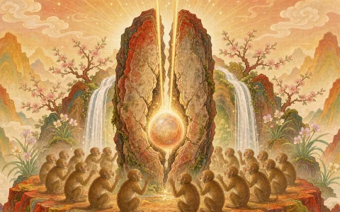 The Monkey Born from a Stone Egg: A Chinese Myth