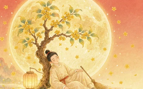 The Osmanthus Tree on the Moon: A Chinese Bedtime Story