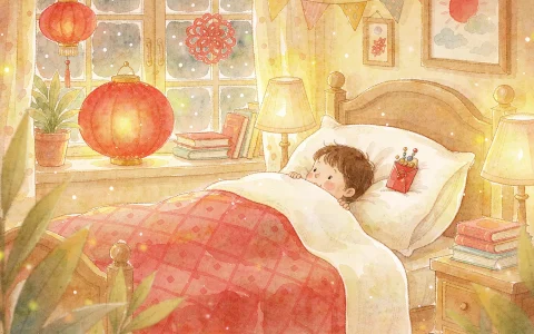 The Red Packet Under the Pillow: A Chinese Bedtime Story