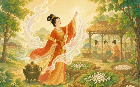 The Woman Who Gave China Silk: A Chinese Myth