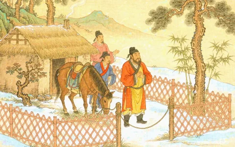 Three Visits to the Thatched Hut: A Chinese Idiom Story