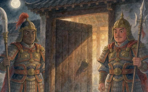 The Two Generals at the Door: A Chinese Bedtime Story