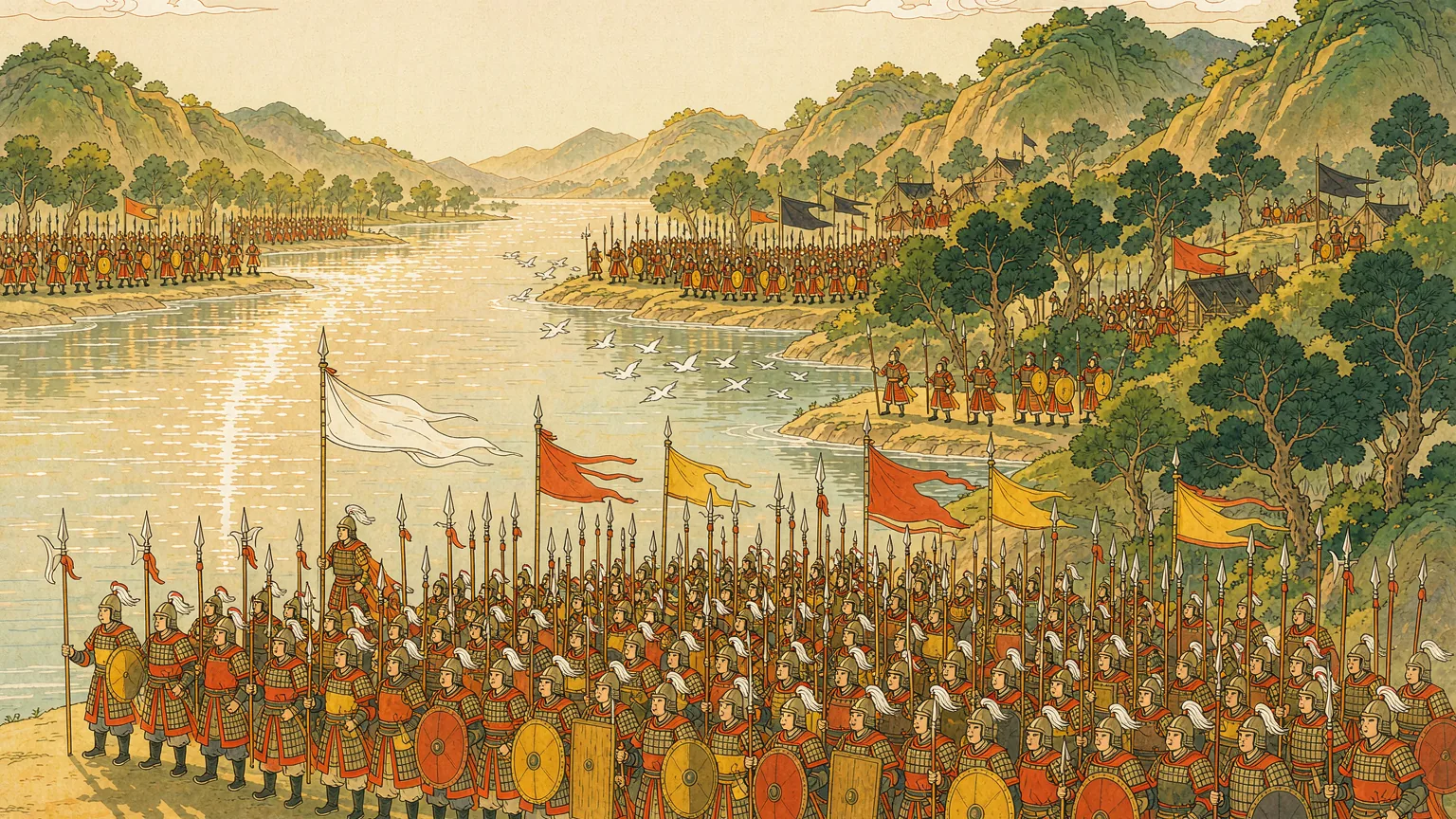 With Their Backs to the River: A Chinese Idiom Story